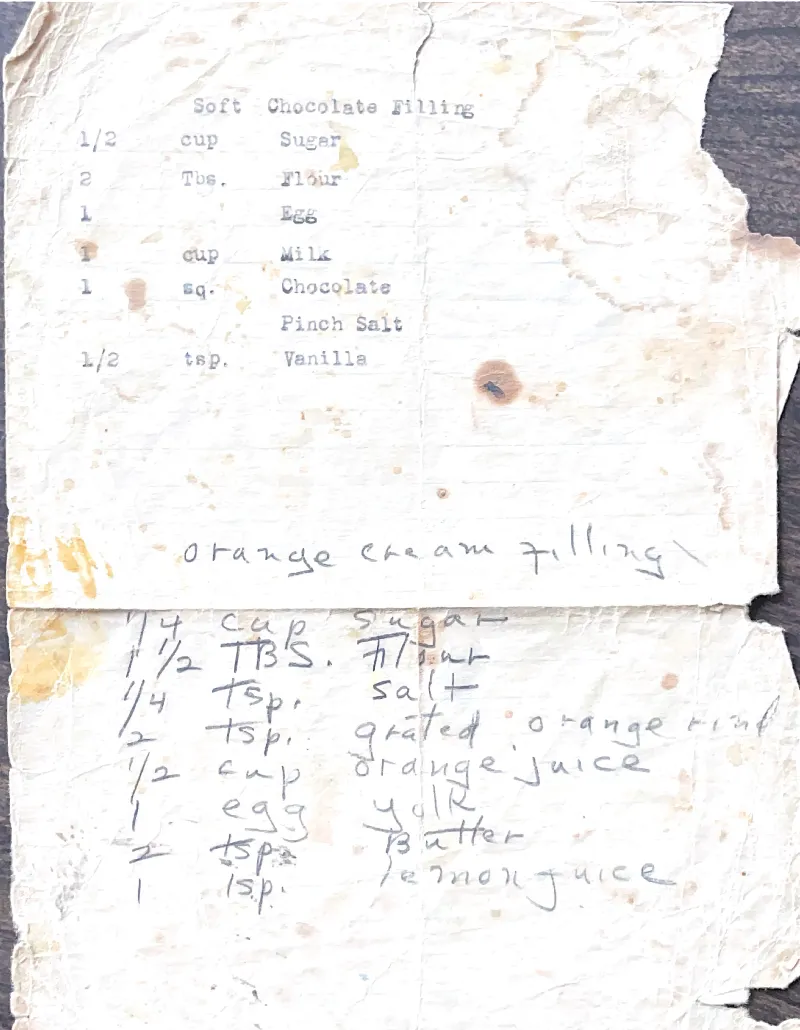 Recipe enrichment example