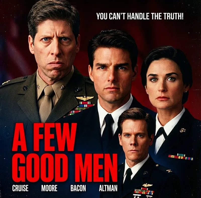A Few Good Men movie poster reimagined for the AI wars