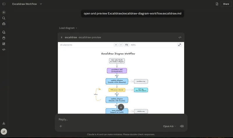 Excalidraw MCP App